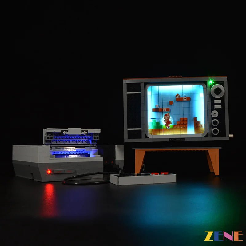 Light Kit for Super Mario™ Nintendo Entertainment System™ 71374 - DelsBricks Toys & CollectiblesLed Light Kit for LegoDelsBricks Toys & CollectiblesZENE
