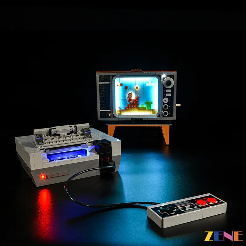 Light Kit for Super Mario™ Nintendo Entertainment System™ 71374 - DelsBricks Toys & CollectiblesLed Light Kit for LegoDelsBricks Toys & CollectiblesZENE