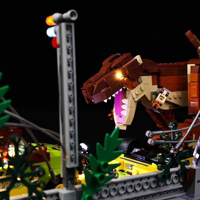 Light Kit for T. rex Breakout 76956 - DelsBricks Toys & CollectiblesLed Light Kit for LegoDelsBricks Toys & CollectiblesZENE