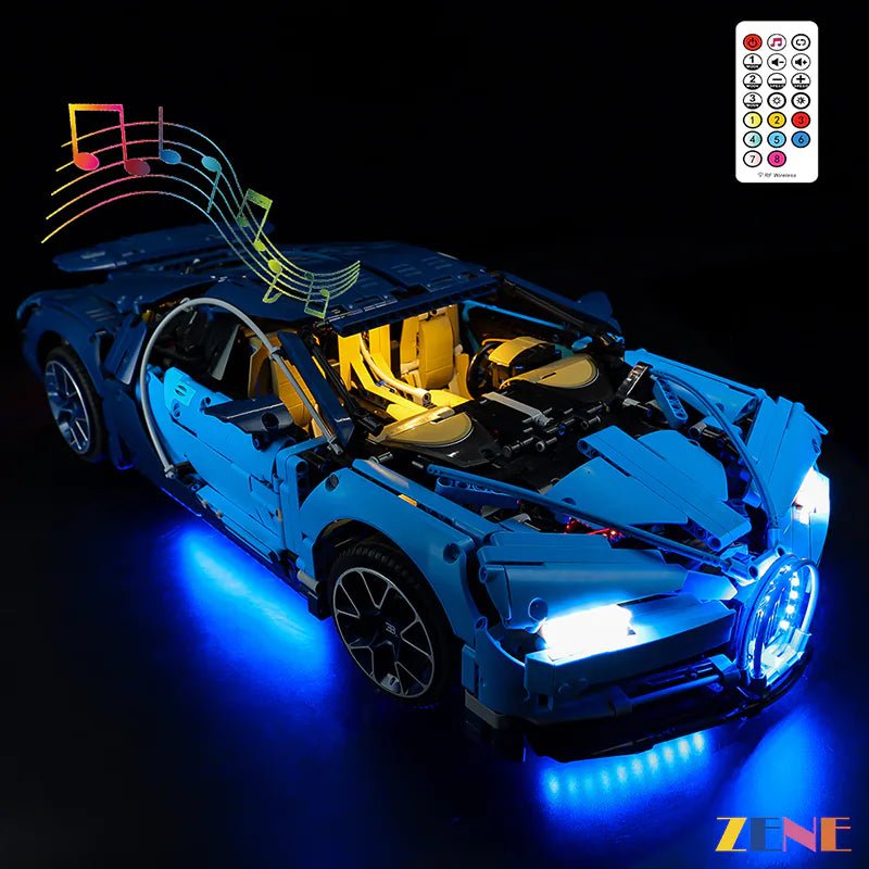 Light Kit for Technic™ Bugatti Chiron 42083 - DelsBricks Toys & CollectiblesLed Light Kit for LegoDelsBricks Toys & CollectiblesZENE