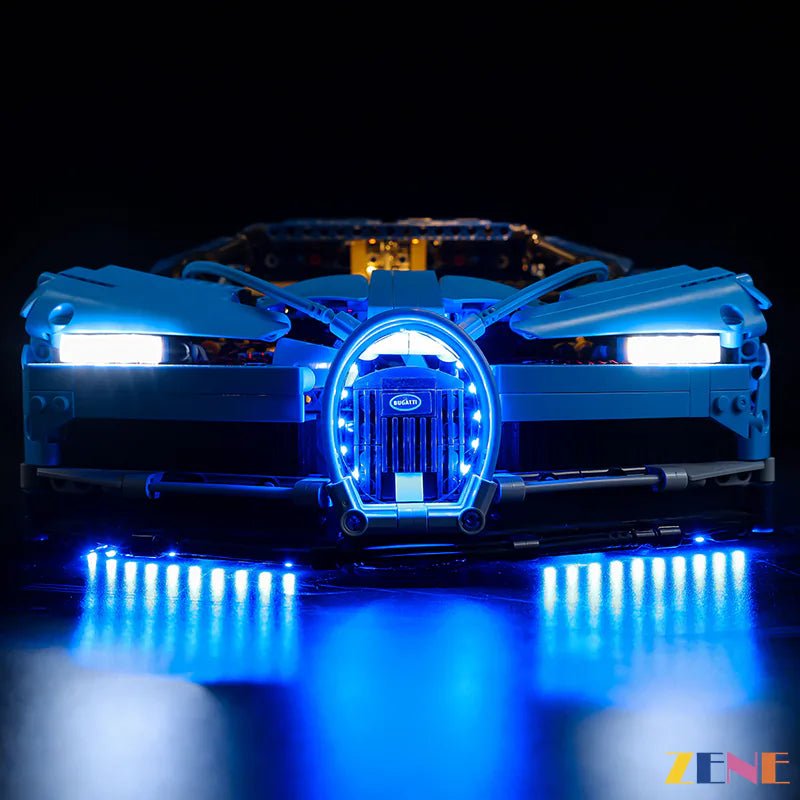 Light Kit for Technic™ Bugatti Chiron 42083 - DelsBricks Toys & CollectiblesLed Light Kit for LegoDelsBricks Toys & CollectiblesZENE
