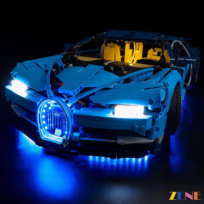 Light Kit for Technic™ Bugatti Chiron 42083 - DelsBricks Toys & CollectiblesLed Light Kit for LegoDelsBricks Toys & CollectiblesZENE