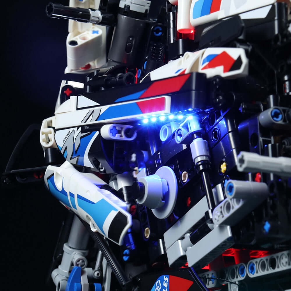 Light Kit for Technic™ Motorcycle M1000 42130 - DelsBricks Toys & CollectiblesLed Light Kit for LegoDelsBricks Toys & CollectiblesZENE