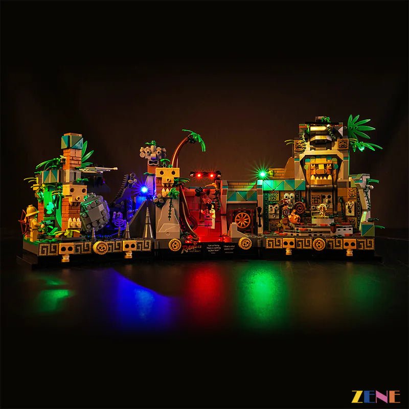 Light Kit for Temple of the Golden Idol 77015 - DelsBricks Toys & CollectiblesLed Light Kit for LegoDelsBricks Toys & CollectiblesZENE
