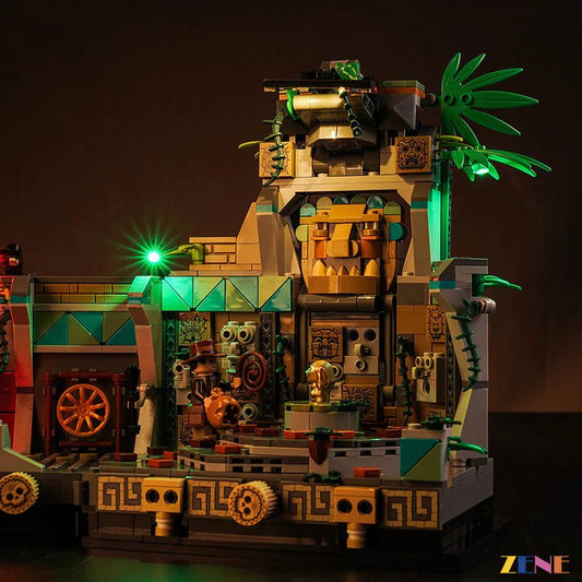 Light Kit for Temple of the Golden Idol 77015 - DelsBricks Toys & CollectiblesLed Light Kit for LegoDelsBricks Toys & CollectiblesZENE