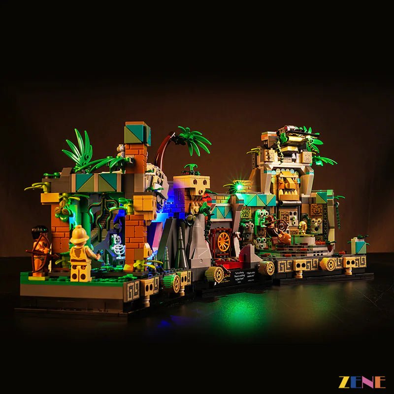Light Kit for Temple of the Golden Idol 77015 - DelsBricks Toys & CollectiblesLed Light Kit for LegoDelsBricks Toys & CollectiblesZENE