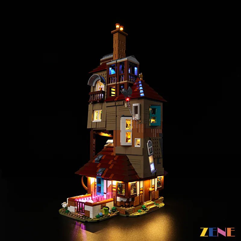 Light Kit for The Burrow Harry Potter 76437 (Ver2) - DelsBricks Toys & CollectiblesLed Light Kit for LEGO ZENE20DelsBricks Toys & CollectiblesZENE