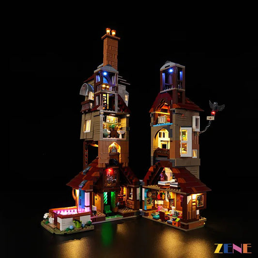 Light Kit for The Burrow Harry Potter 76437 (Ver2) - DelsBricks Toys & CollectiblesLed Light Kit for LEGO ZENE20DelsBricks Toys & CollectiblesZENE