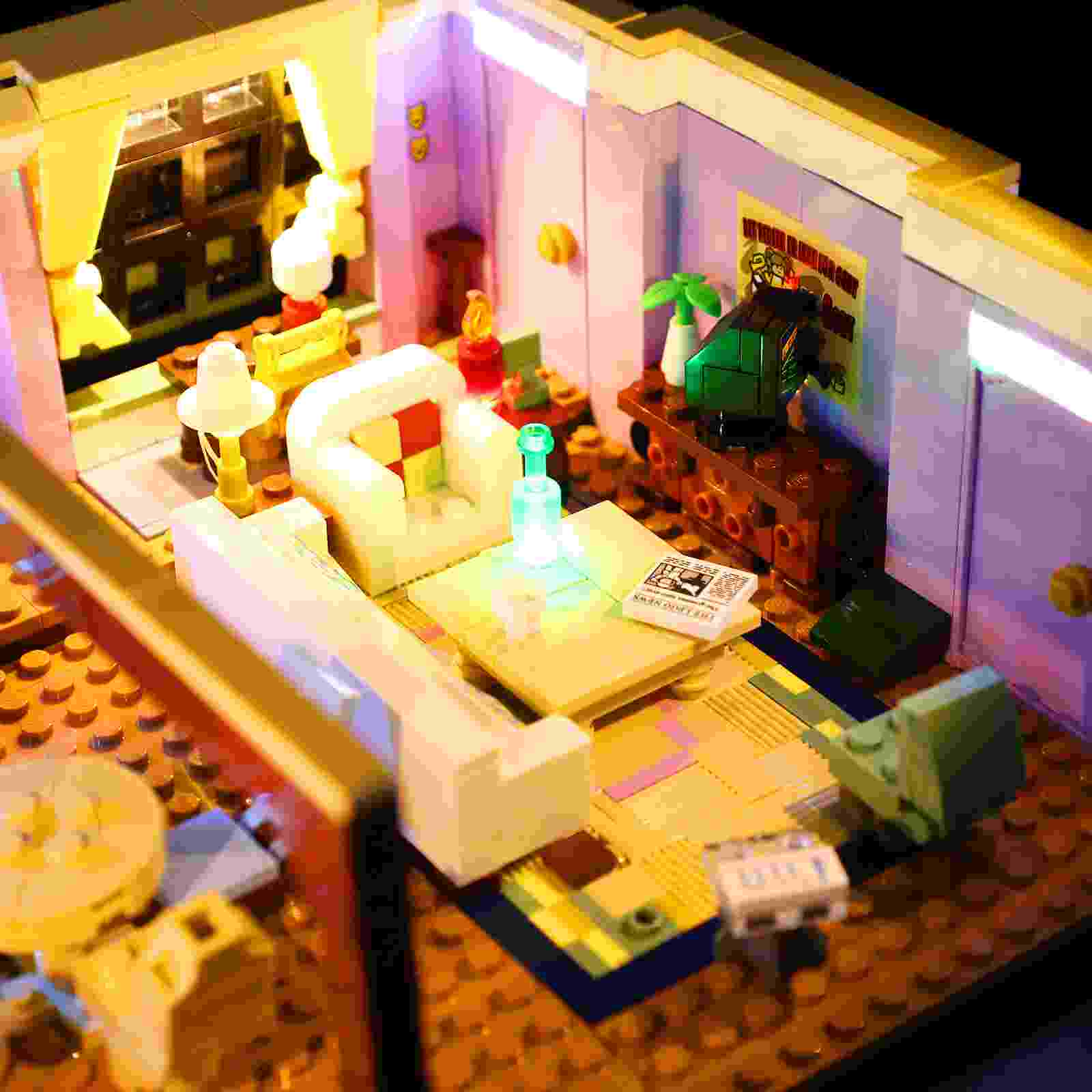 Light Kit for The Friends Apartments 10292 - DelsBricks Toys & CollectiblesLed Light Kit for LegoDelsBricks Toys & CollectiblesZENE