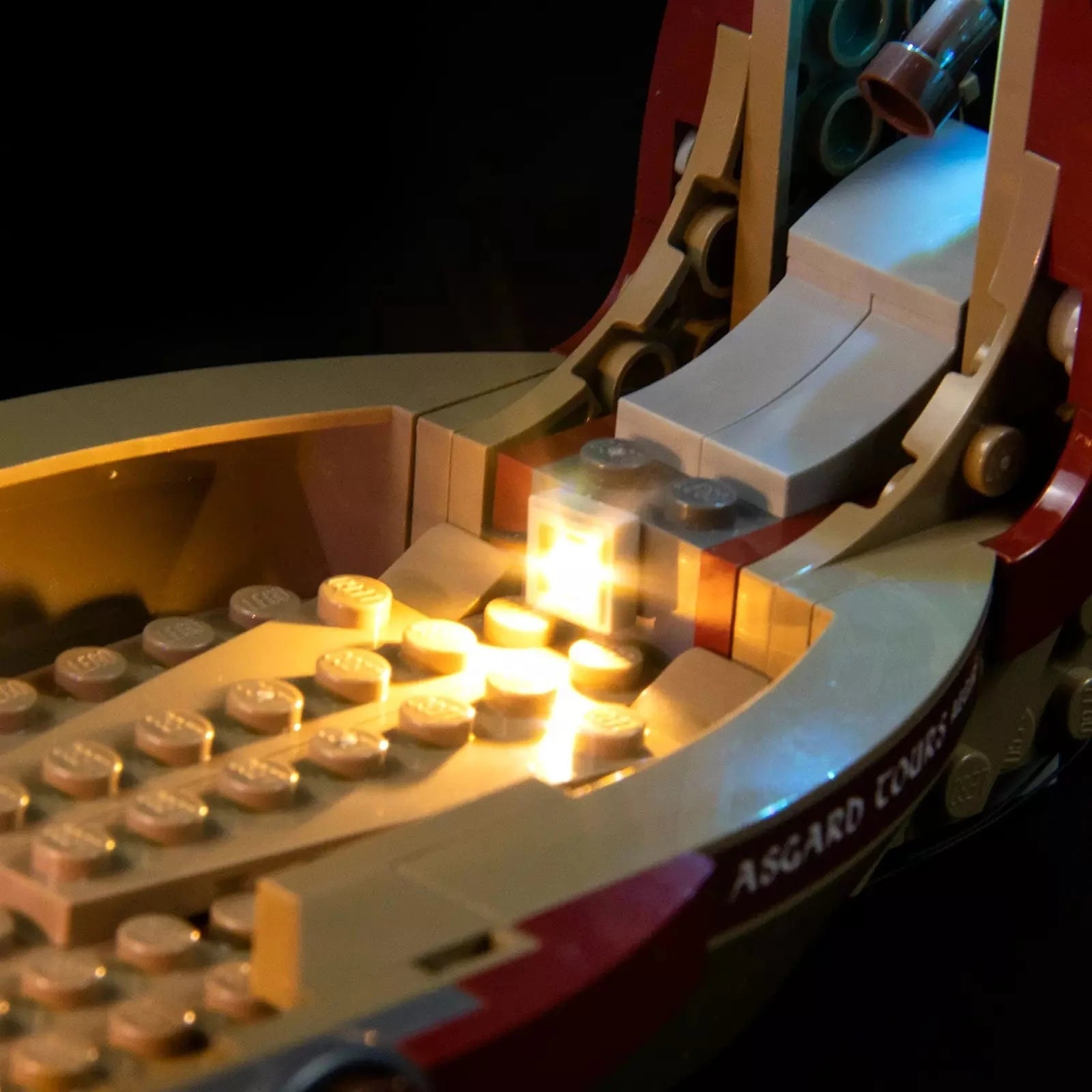 Light Kit for The Goat Boat 76208 - DelsBricks Toys & CollectiblesLed Light Kit for LegoDelsBricks Toys & CollectiblesZENE
