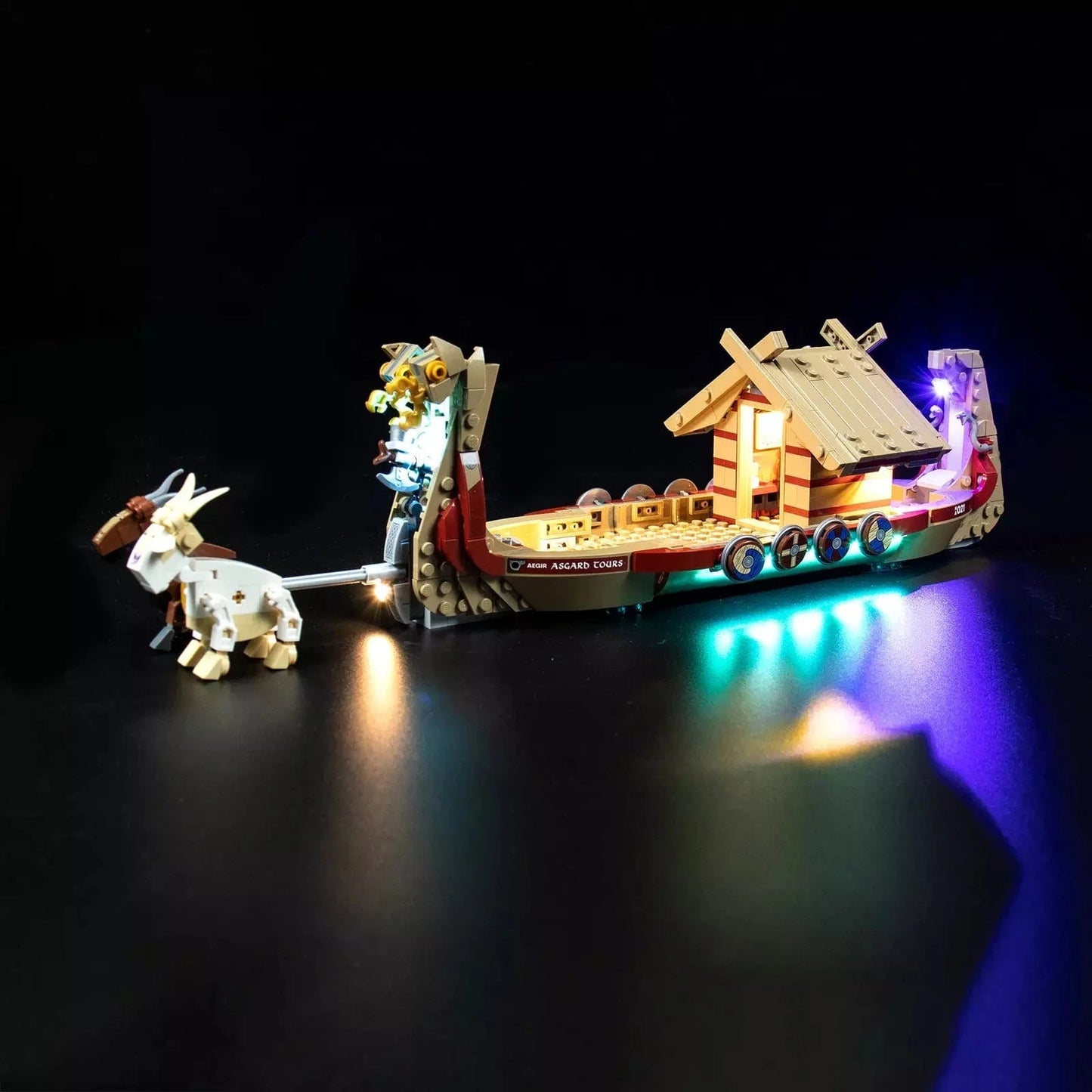 Light Kit for The Goat Boat 76208 - DelsBricks Toys & CollectiblesLed Light Kit for LegoDelsBricks Toys & CollectiblesZENE
