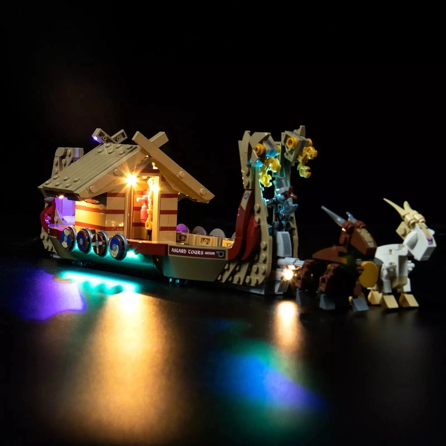Light Kit for The Goat Boat 76208 - DelsBricks Toys & CollectiblesLed Light Kit for LegoDelsBricks Toys & CollectiblesZENE