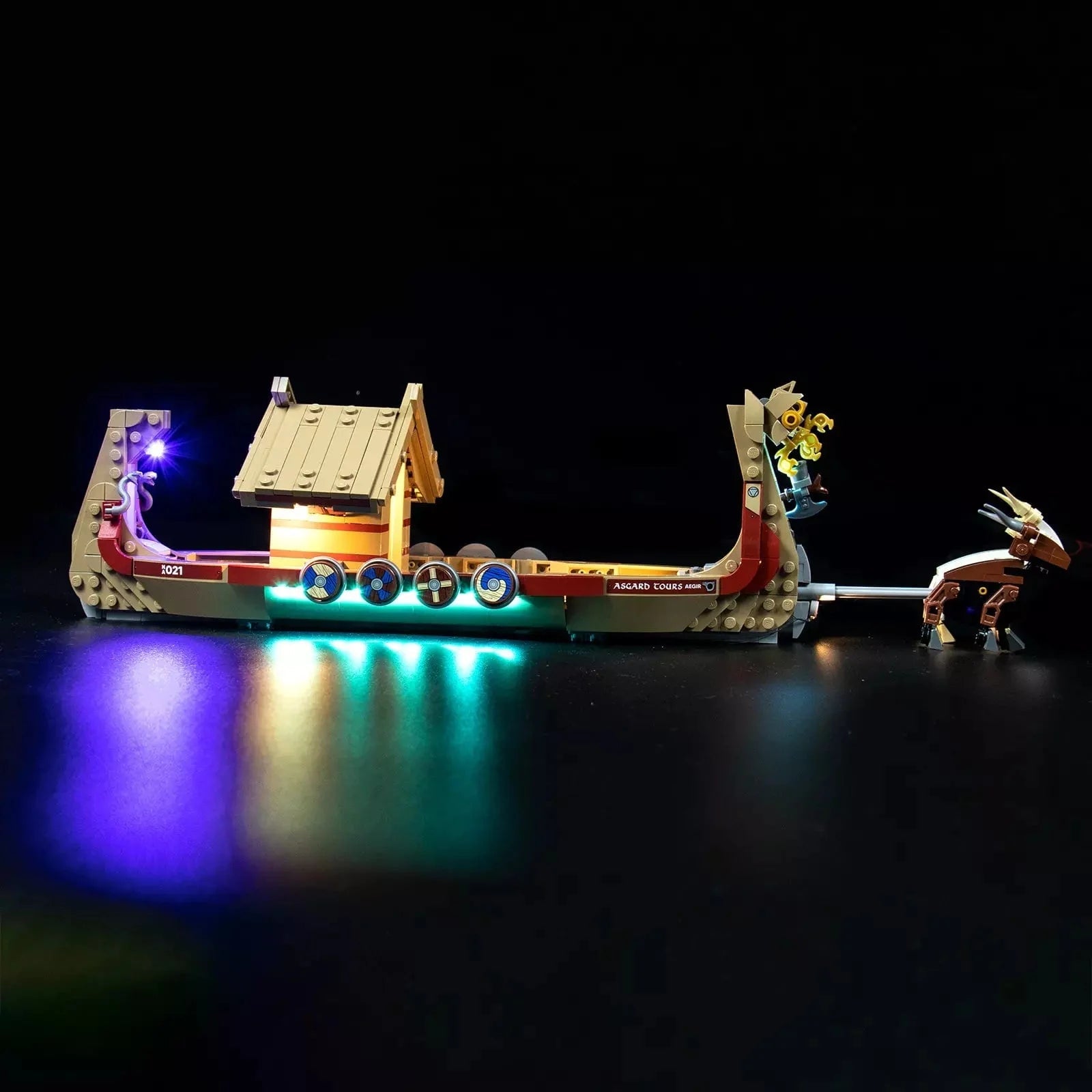 Light Kit for The Goat Boat 76208 - DelsBricks Toys & CollectiblesLed Light Kit for LegoDelsBricks Toys & CollectiblesZENE