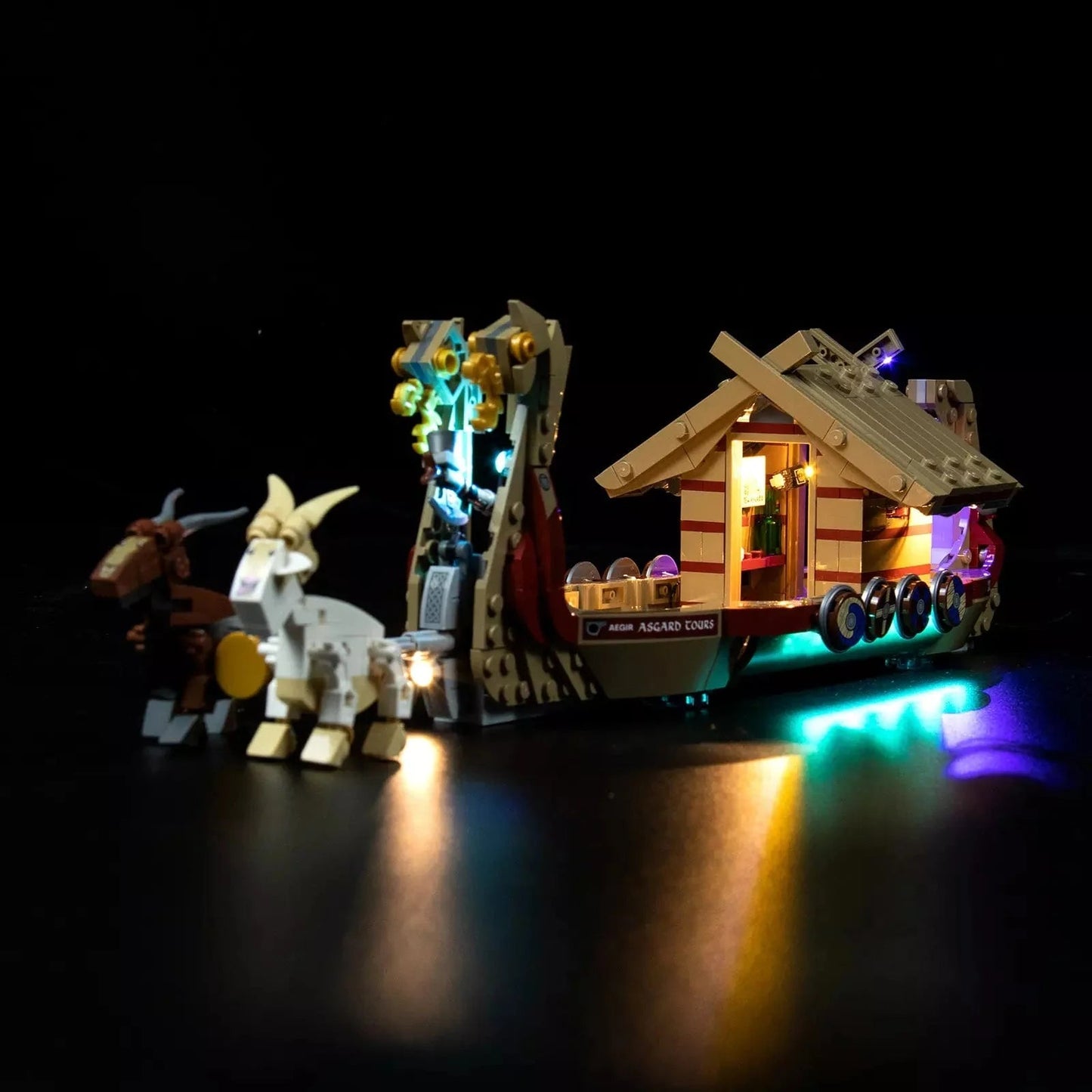 Light Kit for The Goat Boat 76208 - DelsBricks Toys & CollectiblesLed Light Kit for LegoDelsBricks Toys & CollectiblesZENE