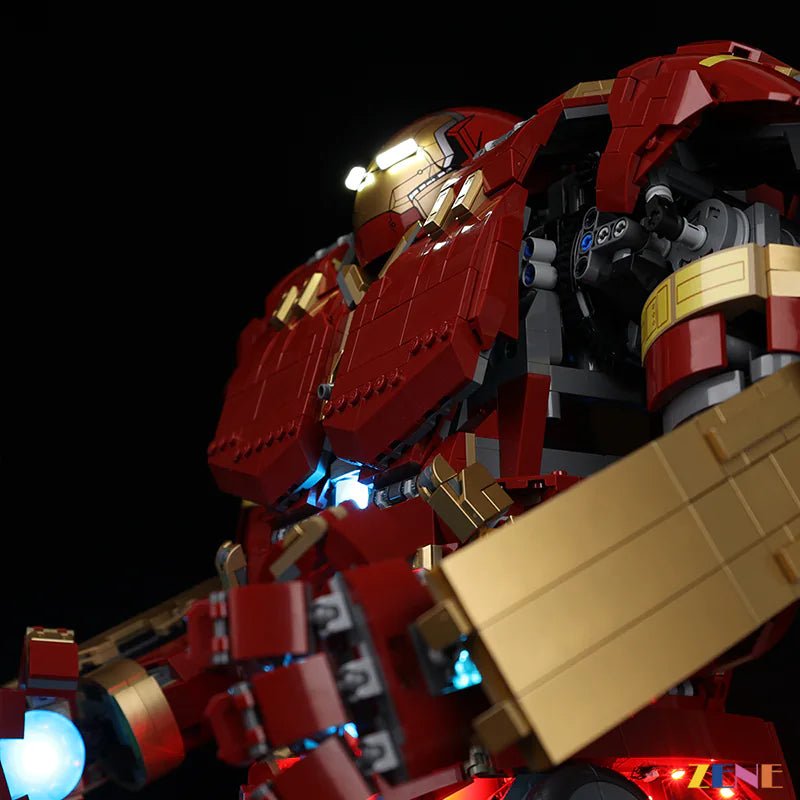 Light Kit for The Hulkbuster 76210 - DelsBricks Toys & CollectiblesLed Light Kit for LegoDelsBricks Toys & CollectiblesZENE