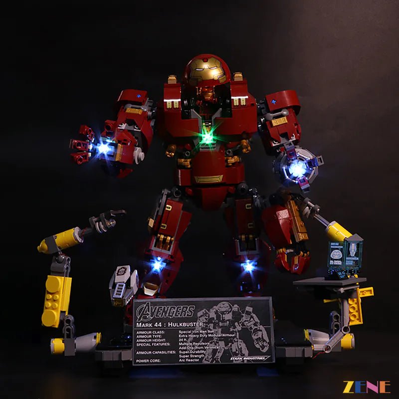 Light Kit for The Hulkbuster: Ultron Edition 76105 - DelsBricks Toys & CollectiblesLed Light Kit for LegoDelsBricks Toys & CollectiblesZENE