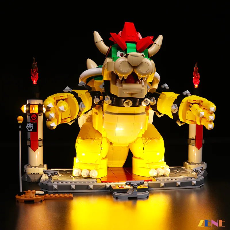 Light Kit for The Mighty Bowser™ 71411 - DelsBricks Toys & CollectiblesLed Light Kit for LegoDelsBricks Toys & CollectiblesZENE