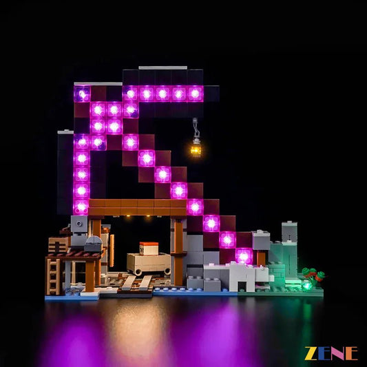 Light Kit for The Pickaxe Mine 21277 - DelsBricks Toys & CollectiblesLed Light Kit for LEGO ZENE20DelsBricks Toys & CollectiblesZENE