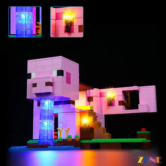 Light Kit for The Pig House 21170 - DelsBricks Toys & CollectiblesLed Light Kit for LegoDelsBricks Toys & CollectiblesZENE