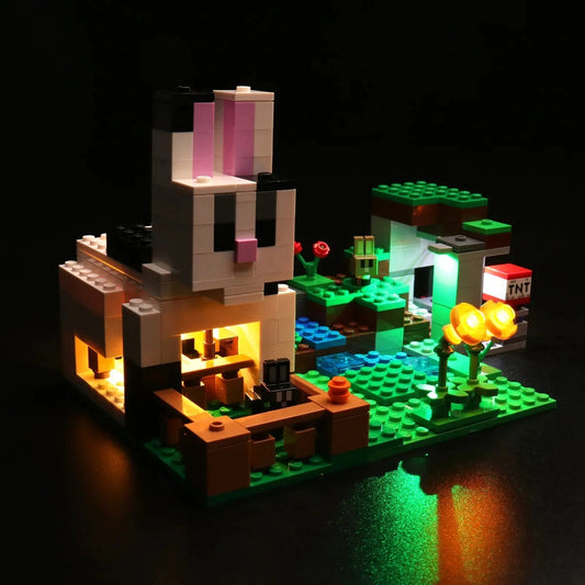 Light Kit for The Rabbit Ranch 21181 - DelsBricks Toys & CollectiblesLed Light Kit for LegoDelsBricks Toys & CollectiblesZENE