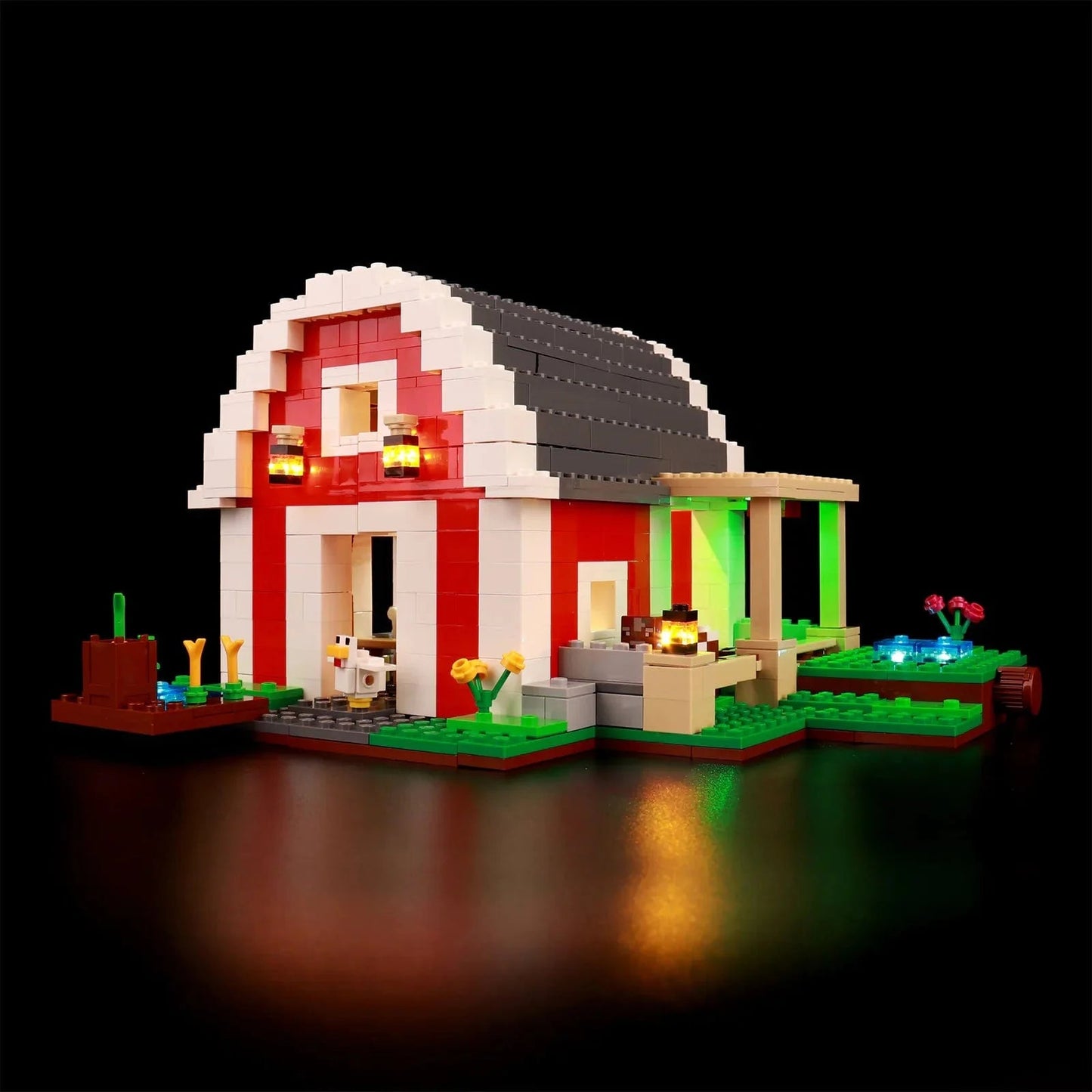 Light Kit for The Red Barn 21187 - DelsBricks Toys & CollectiblesLed Light Kit for LegoDelsBricks Toys & CollectiblesZENE