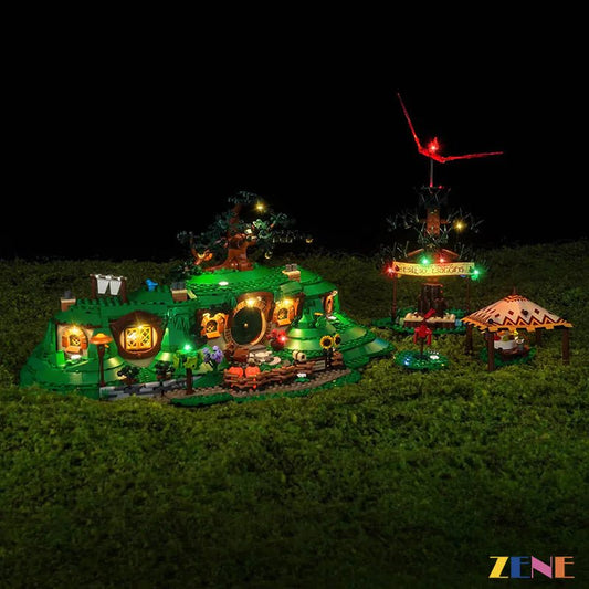 Light Kit for The Shire: The Lord of the Rings 10354 - DelsBricks Toys & CollectiblesLed Light Kit for LEGO ZENE20DelsBricks Toys & CollectiblesZENE