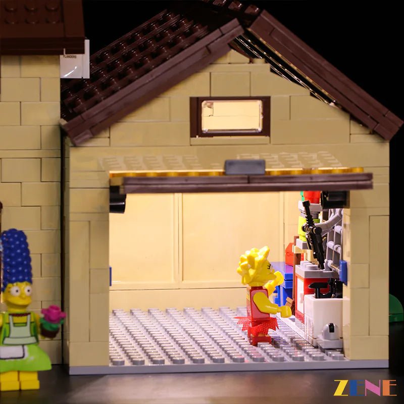Light Kit for The Simpsons™ House 71006 - DelsBricks Toys & CollectiblesLed Light Kit for LegoDelsBricks Toys & CollectiblesZENE
