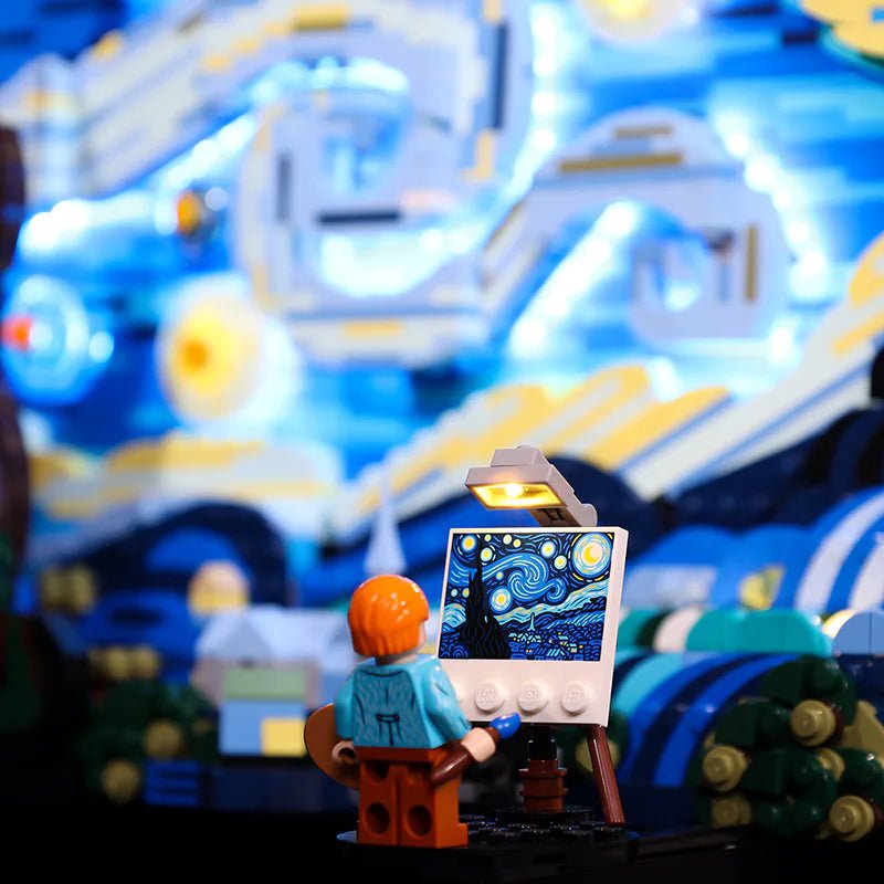 Light Kit for The Starry Night 21333 (Ver. 2) - DelsBricks Toys & CollectiblesLed Light Kit for LegoDelsBricks Toys & CollectiblesZENE