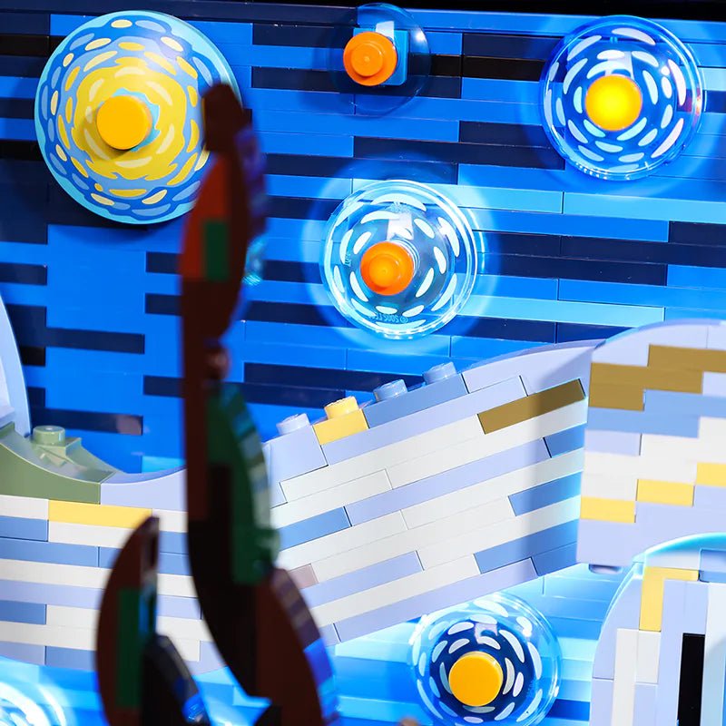 Light Kit for The Starry Night 21333 (Ver. 2) - DelsBricks Toys & CollectiblesLed Light Kit for LegoDelsBricks Toys & CollectiblesZENE