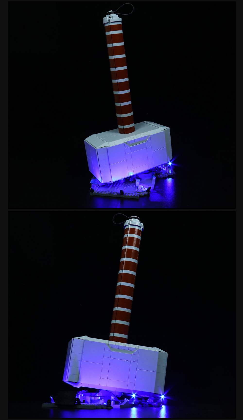 Light Kit for Thor's hammer 76209 - DelsBricks Toys & CollectiblesLed Light Kit for LegoDelsBricks Toys & CollectiblesZENE