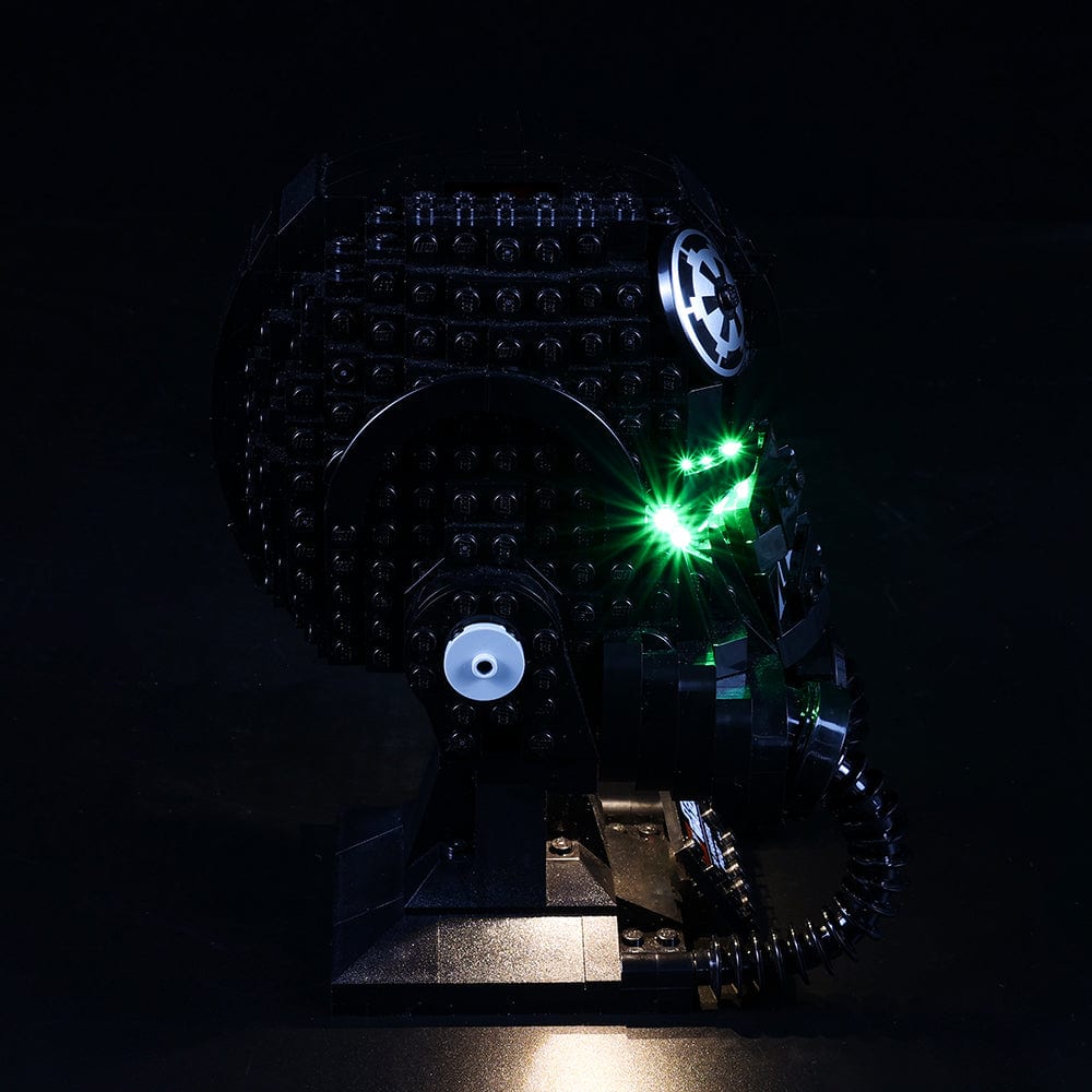 Light Kit for TIE Fighter Pilot Helmet 75274 - DelsBricks Toys & CollectiblesLed Light Kit for LegoDelsBricks Toys & CollectiblesZENE
