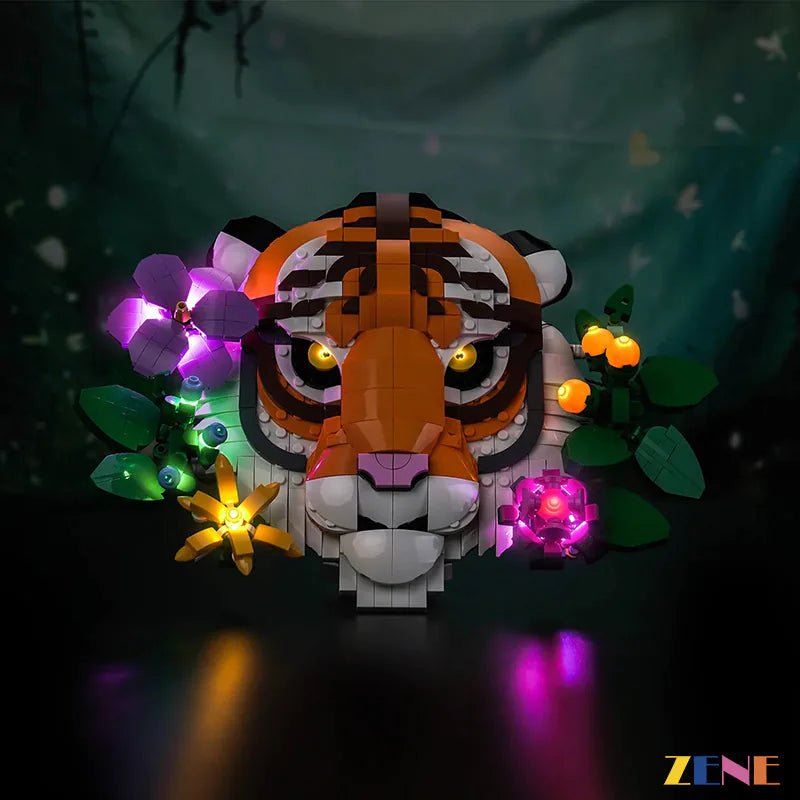 Light Kit for Tiger - The Fauna Collection 31217 - DelsBricks Toys & CollectiblesLed Light Kit for LEGO ZENE20DelsBricks Toys & CollectiblesZENE