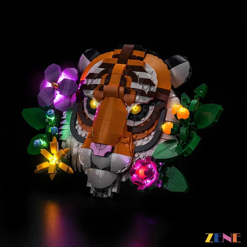 Light Kit for Tiger - The Fauna Collection 31217 - DelsBricks Toys & CollectiblesLed Light Kit for LEGO ZENE20DelsBricks Toys & CollectiblesZENE
