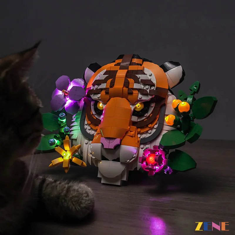 Light Kit for Tiger - The Fauna Collection 31217 - DelsBricks Toys & CollectiblesLed Light Kit for LEGO ZENE20DelsBricks Toys & CollectiblesZENE