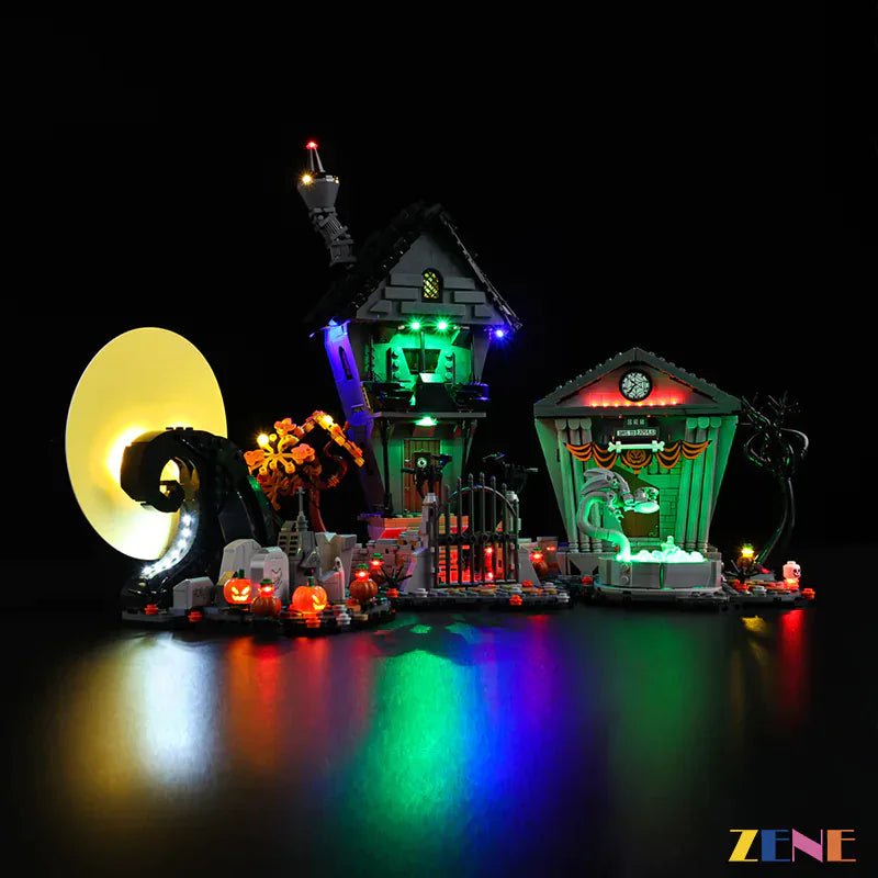 Light Kit for Tim Burton's The Nightmare Before Christmas 21351 Ver2 - DelsBricks Toys & CollectiblesLed Light Kit for LegoDelsBricks Toys & CollectiblesZENE