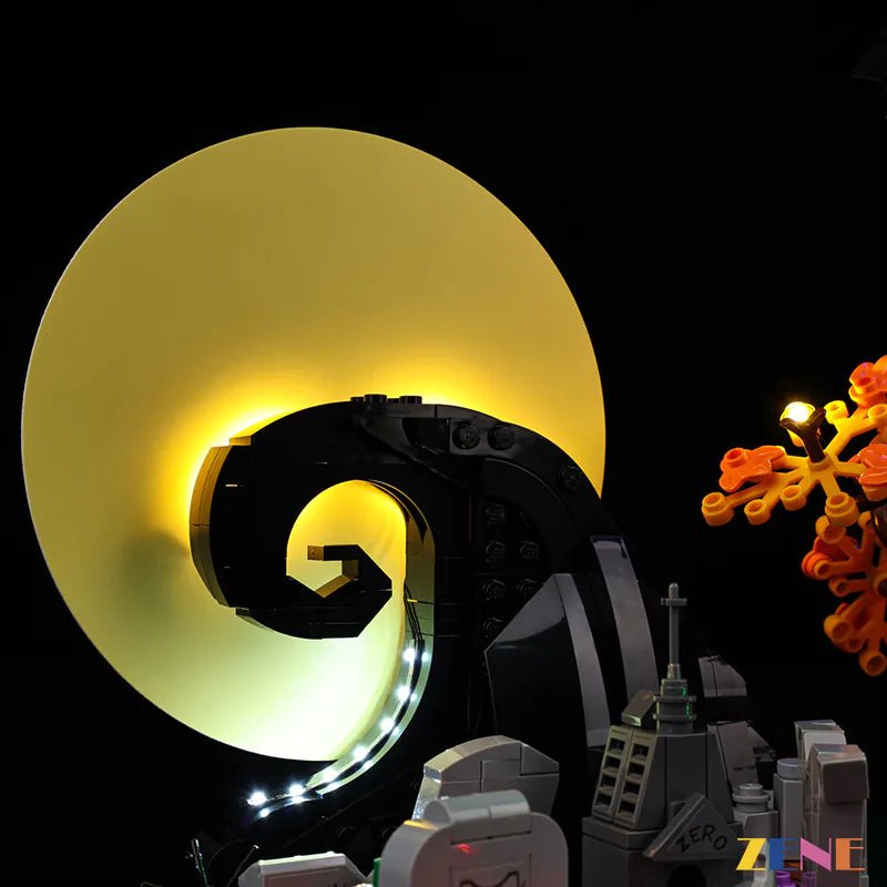 Light Kit for Tim Burton's The Nightmare Before Christmas 21351 Ver2 - DelsBricks Toys & CollectiblesLed Light Kit for LegoDelsBricks Toys & CollectiblesZENE