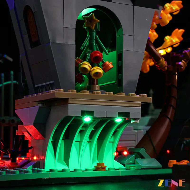 Light Kit for Tim Burton's The Nightmare Before Christmas 21351 Ver2 - DelsBricks Toys & CollectiblesLed Light Kit for LegoDelsBricks Toys & CollectiblesZENE