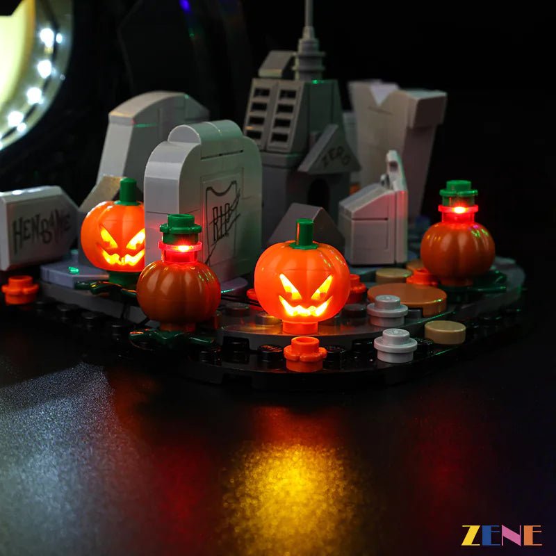 Light Kit for Tim Burton's The Nightmare Before Christmas 21351 Ver2 - DelsBricks Toys & CollectiblesLed Light Kit for LegoDelsBricks Toys & CollectiblesZENE