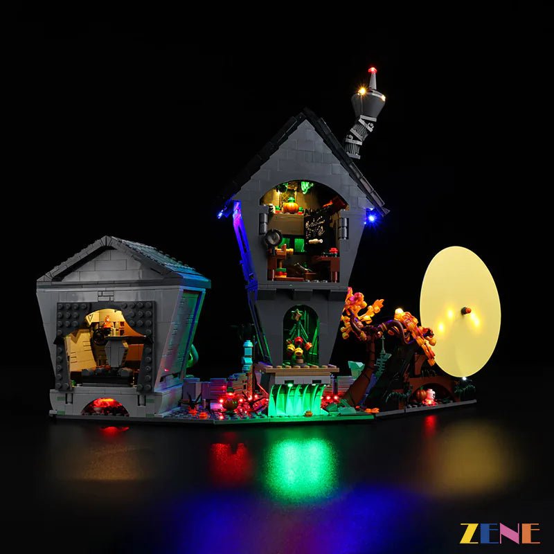 Light Kit for Tim Burton's The Nightmare Before Christmas 21351 Ver2 - DelsBricks Toys & CollectiblesLed Light Kit for LegoDelsBricks Toys & CollectiblesZENE