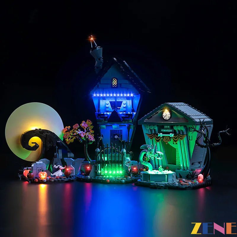 Light Kit for Tim Burton's The Nightmare Before Christmas 21351 - DelsBricks Toys & CollectiblesLed Light Kit for LEGO ZENE20DelsBricks Toys & CollectiblesZENE