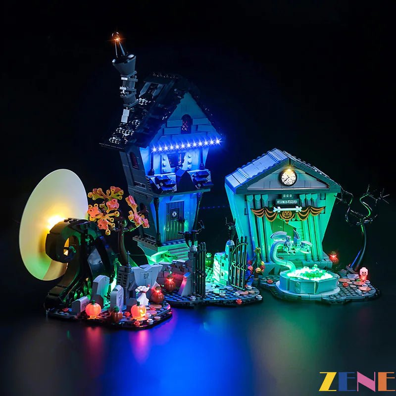 Light Kit for Tim Burton's The Nightmare Before Christmas 21351 - DelsBricks Toys & CollectiblesLed Light Kit for LEGO ZENE20DelsBricks Toys & CollectiblesZENE