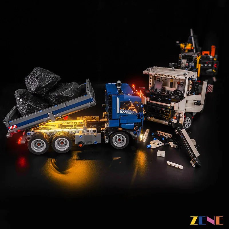Light Kit for Tipping Dump Truck 42203 - DelsBricks Toys & CollectiblesLed Light Kit for LEGO ZENE20DelsBricks Toys & CollectiblesZENE
