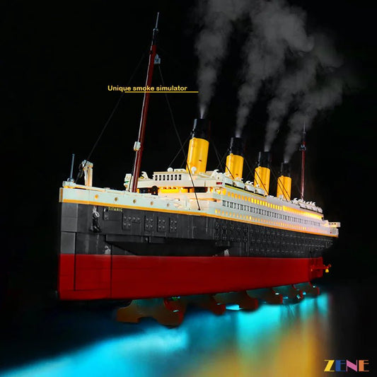 Light Kit for Titanic ship 10294 (Smoke Module) - DelsBricks Toys & CollectiblesLed Light Kit for LegoDelsBricks Toys & CollectiblesZENE