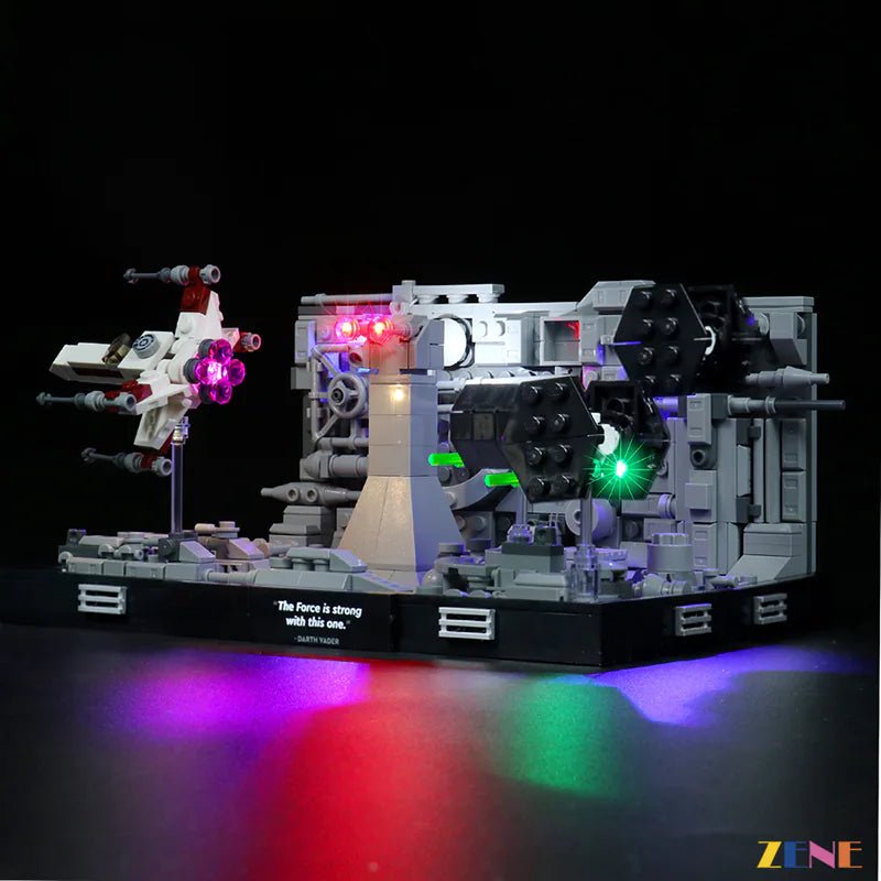 Light Kit for Trench Run Diorama 75329 ver.2 - DelsBricks Toys & CollectiblesLed Light Kit for LegoDelsBricks Toys & CollectiblesZENE