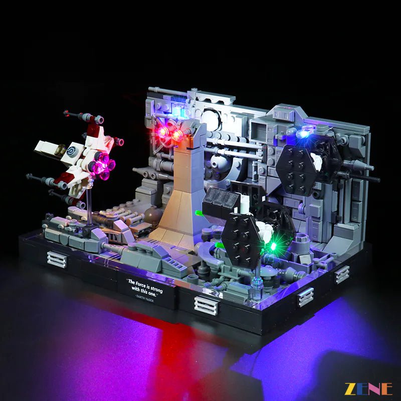 Light Kit for Trench Run Diorama 75329 ver.2 - DelsBricks Toys & CollectiblesLed Light Kit for LegoDelsBricks Toys & CollectiblesZENE