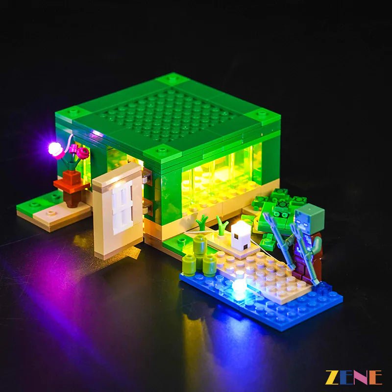 Light Kit for Turtle Beach House 21254 - DelsBricks Toys & CollectiblesLed Light Kit for LegoDelsBricks Toys & CollectiblesZENE