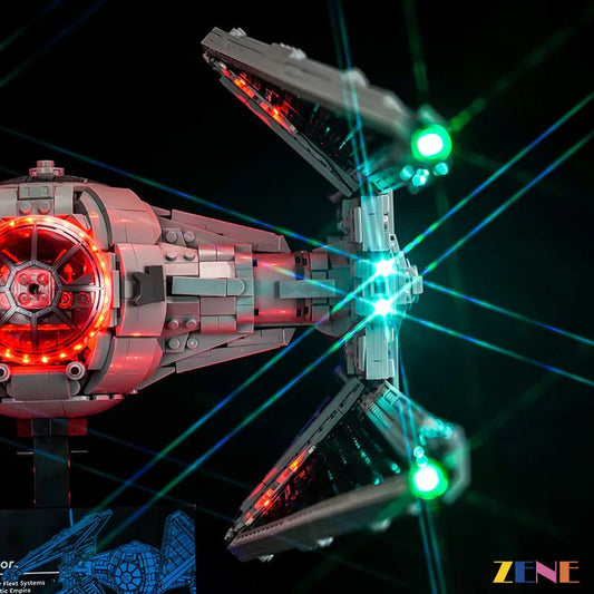 Light Kit for UCS TIE Intercept fighter 75382 Star Wars - DelsBricks Toys & CollectiblesLed Light Kit for LegoDelsBricks Toys & CollectiblesZENE