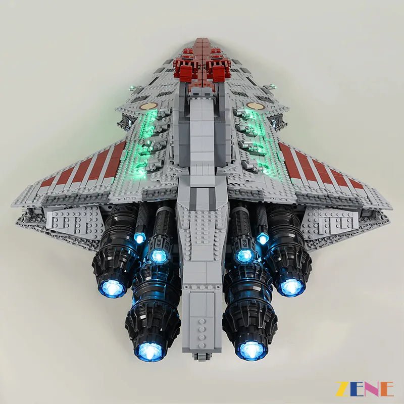 Light Kit for Venator Class Republic Attack Cruiser 75367 (Ver.2) - DelsBricks Toys & CollectiblesLed Light Kit for LegoDelsBricks Toys & CollectiblesZENE