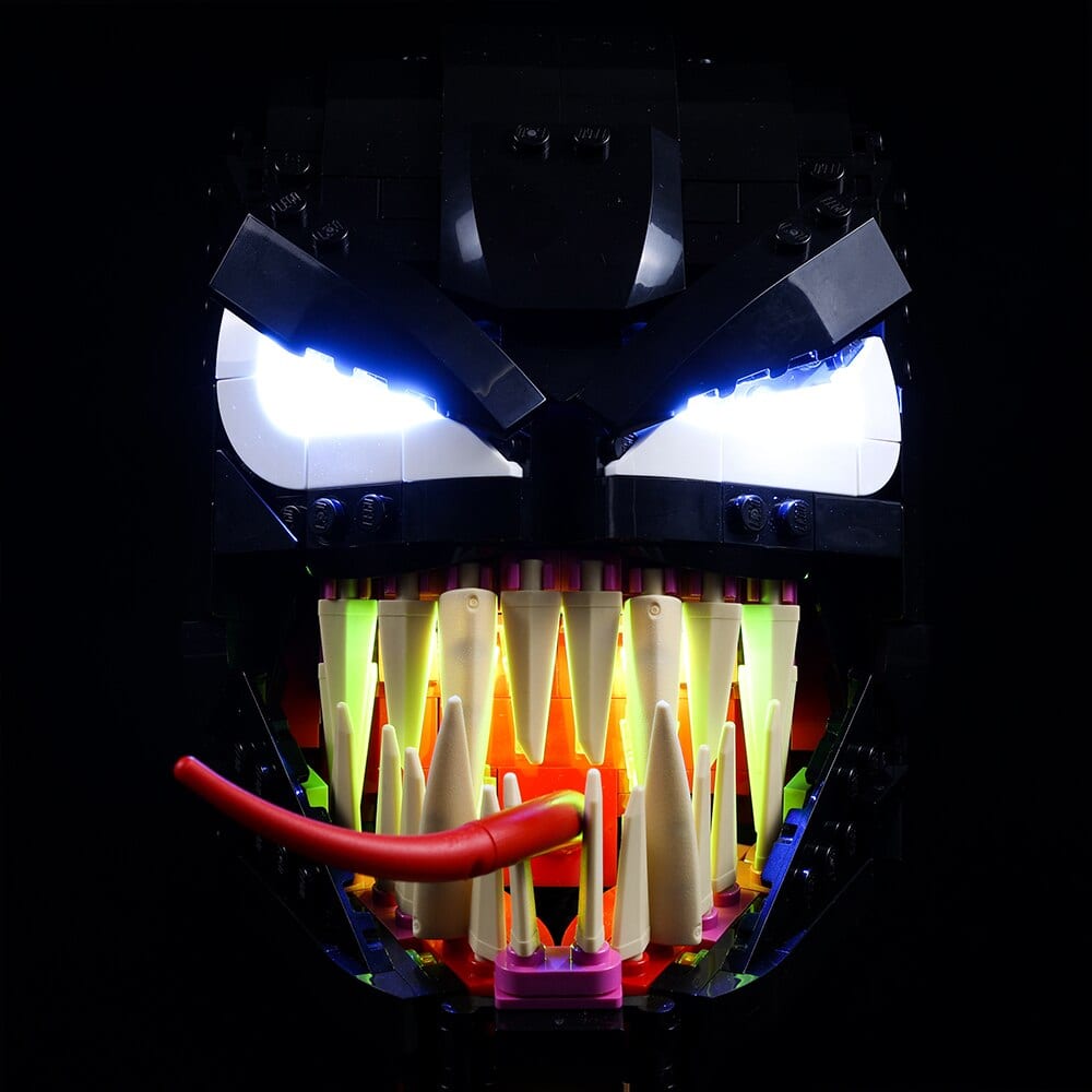 Light Kit for Venom Mask 76187 - DelsBricks Toys & CollectiblesLed Light Kit for LegoDelsBricks Toys & CollectiblesZENE