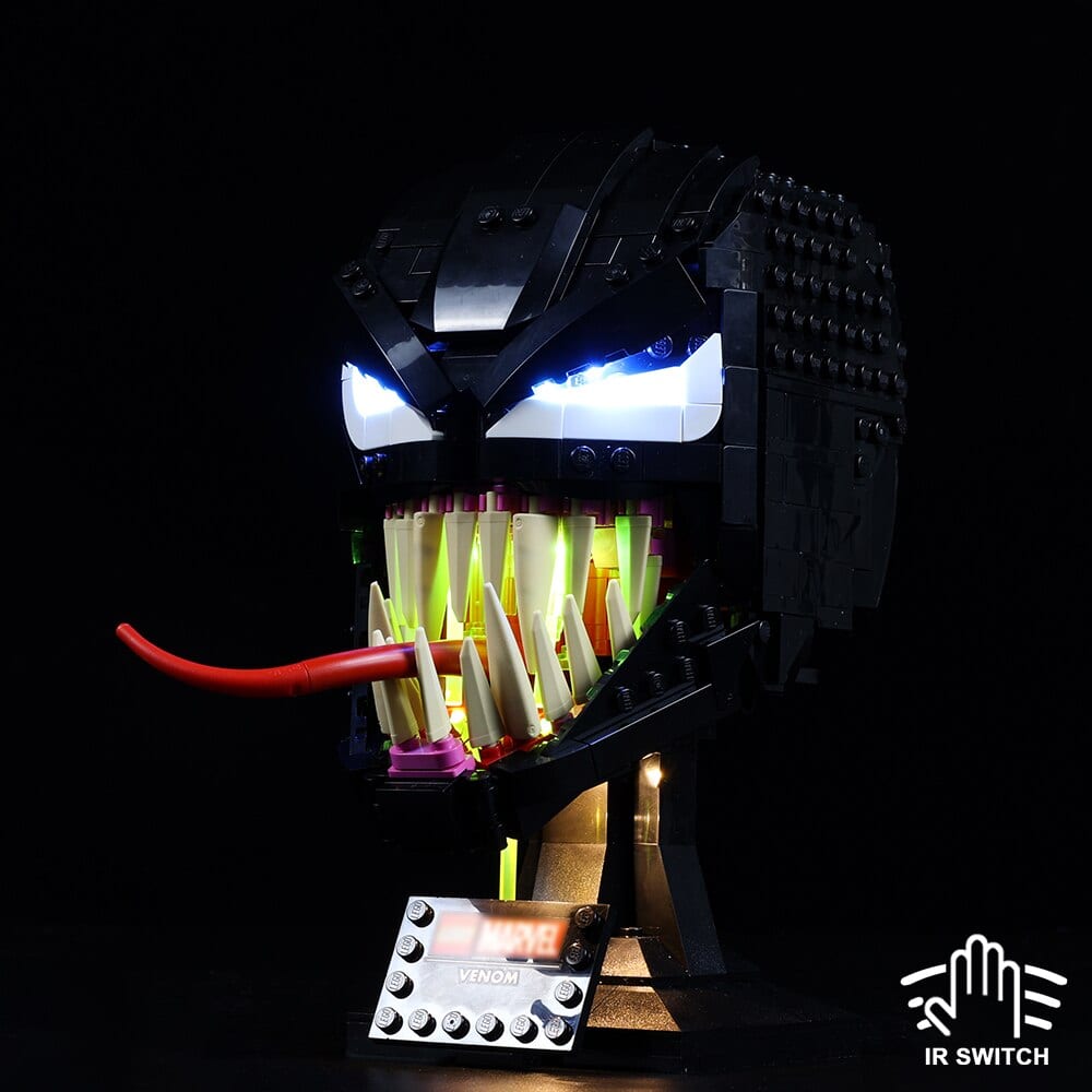 Light Kit for Venom Mask 76187 - DelsBricks Toys & CollectiblesLed Light Kit for LegoDelsBricks Toys & CollectiblesZENE